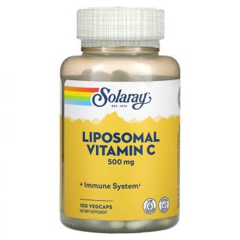 Solaray Liposomal Vitamin C (липосомальный витамин С) 500 мг 100 капсул