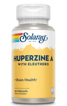 Solaray Huperzine A (улучшение работы мозга) 50 мкг 60 капсул, срок годности 09/2025