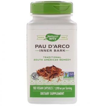 Nature's Way PAU D'ARCO (Флоэма муравьиного дерева) 1090 мг 180 капсул
