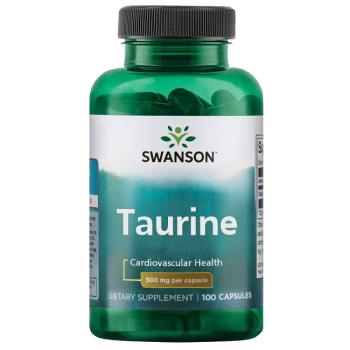 Swanson Taurine (Таурин) 500 мг 100 капсул