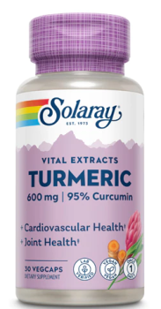 Solaray Turmeric (Куркума) 600 мг 30 вег капсул