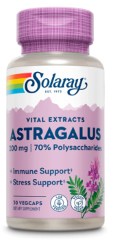 Solaray Astragalus Root Extract (Астрагал экстракт корня) 200 мг 30 капсул