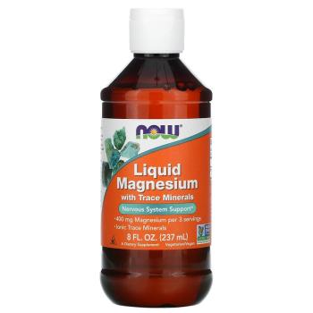 NOW Liquid Magnesium with Trace Minerals (жидкий магний с микроэлементами) 237 мл