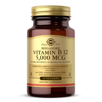 Solgar Megasorb Vitamin b 12 5000 мкг 30 nuggets