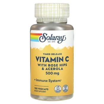 Solaray Vitamin C With Bioflavonoids (Витамин C с биофлавоноидами) 500 мг 100 вег капсул