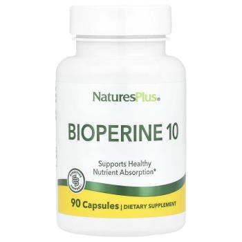 NaturesPlus Bioperine 10 (10 мг в капсуле) 90 капсул 