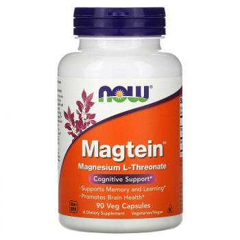 NOW Magtein (L-треонат магния) 90 вег. капсул