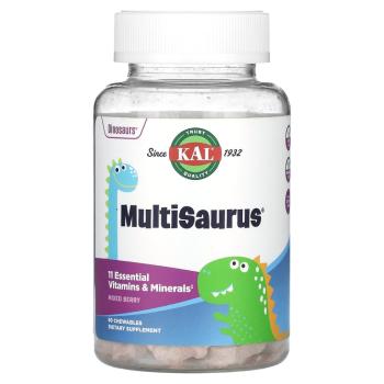 KAL Multisaurus ягодное ассорти 60 жевательных таблеток