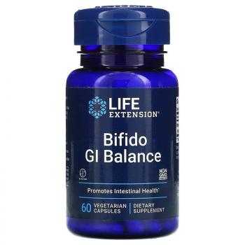Life Extension Bifido GI Balance (добавка для поддержки ЖКТ) 60 капсул