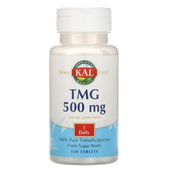 KAL TMG Trimethylglycine (Триметилглицин) 500 мг 120 таблеток