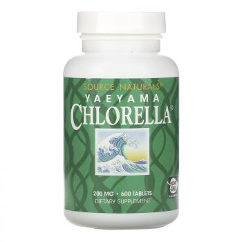 Source Naturals Yaeyama Chlorella 200 мг 600 таблеток