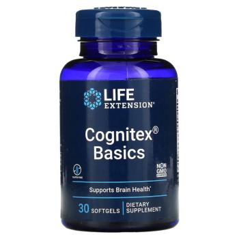 дубль Life Extension Cognitex® Basics (Добавка для здоровья мозга) 30 гелевых капсул