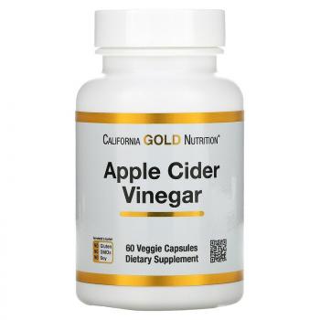 California Gold Nutrition Apple Cider Vinegar (яблочный уксус) 60 капсул