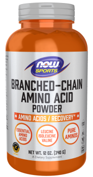 NOW Branched Chain Amino Acid Powder (Порошок аминокислот с разветвленной цепью) 340 г