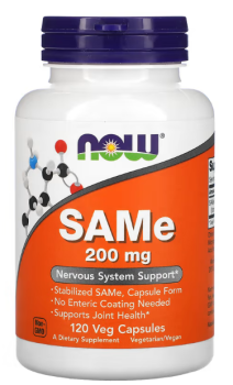 NOW SAMe Disulfate Tosylate (дисульфат тозилат) 200 мг 120 вег капсул