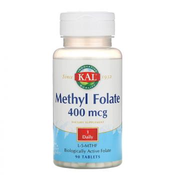 KAL Methyl Folate (Метил фолат) 400 мкг 90 таблеток