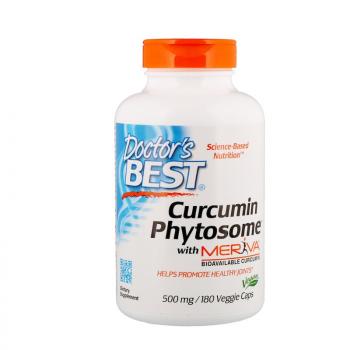 Doctor's Best Curcumin Phytosome (Фитосомный куркумин) with Meriva 500 мг 180 капсул