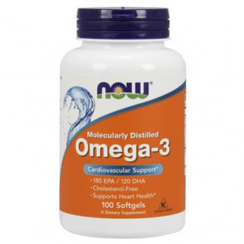 Now Foods Omega-3 1000 мг 100 капсул