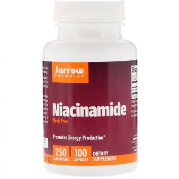 Jarrow Formulas Niacinamide (Никотинамид) 250 мг 100 капсул