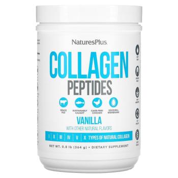 NaturesPlus Collagen Peptides (Пептиды коллагена) 364 гр ваниль