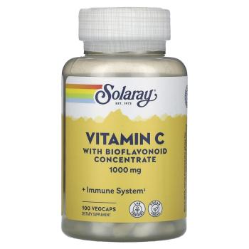Solaray Vitamin C with Bioflavonoid Concentrate 1000 мг 100 капсул
