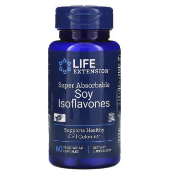 Life Extension Soy Isoflavones Super Absorbable (Соевые изофлавоны) 60 капсул