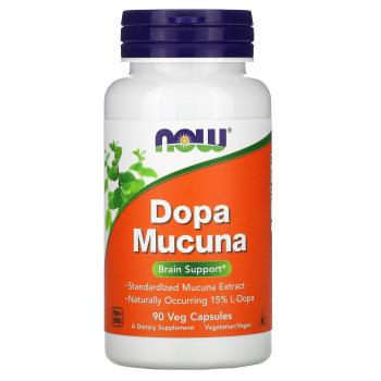 Now Foods Dopa Mucuna 90 капсул
