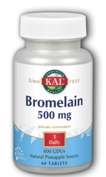 KAL Bromelain (Бромелайн) 500 60 таблеток