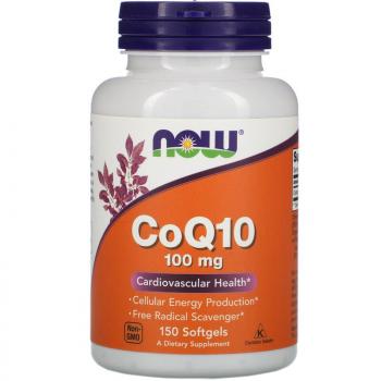 NOW CoQ10 100 мг 150 капсул