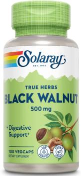Solaray Black Walnut (Скорлупа Черного ореха) 500 мг 100 капсул