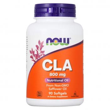 NOW CLA (конъюгированная линолевая кислота) 800 мг 90 капсул