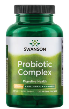 Swanson Probiotic Complex 4 Billion CFU (пробиотический комплекс 4 млрд КОЕ) 120 капсул