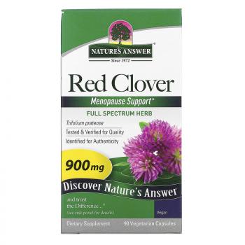 Nature's Answer Red Clover (Красный клевер )900 мг 90 капсул