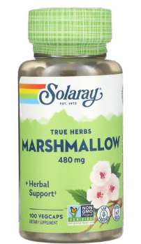 Solaray Marshmallow (Алтей лекарственный) 480 мг 100 таблеток, срок годности 06/2025
