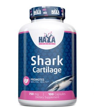 Haya Labs Shark Cartilage (Акулий хрящ) 750 мг 100 капсул