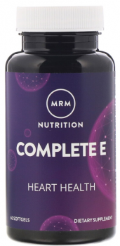 MRM Complete E Heart Health (Комплекс с витамином E для здоровья сердца) 60 капсул
