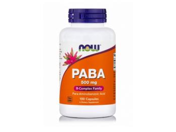 NOW PABA 500 мг 100 капсул