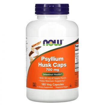 Now Foods Psyllium Husk (Шелуха семян подорожника) 700 мг 180 капсул