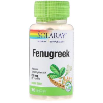 Solaray Fenugreek Seed (Пажитник) 620 мг 100 капсул