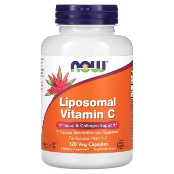 NOW Liposomal Vitamin C (Липосомальный витамин) 500 мг 120 капсул