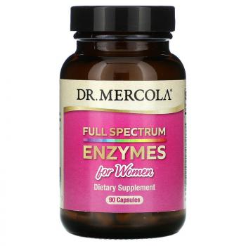 Dr. Mercola Full Spectrum Enzymes for Women (ферменты полного спектра для женщин) 90 капсул