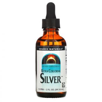 Source Naturals Ultra Colloidal Silver (ультра коллоидное серебро) 10 част./млн 59,14 мл