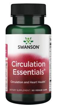Swanson Circulation Essentials (Основы циркуляции) 60 вег капсул, срок годности 04/2025