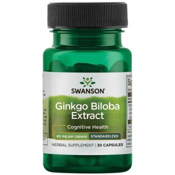 Swanson Ginkgo Biloba Extract (Экстракт гинкго билоба) 120 мг 100 вег капсул