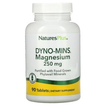 NaturesPlus Dyno-Mins Magnesium (магний) 250 мг 90 таблеток