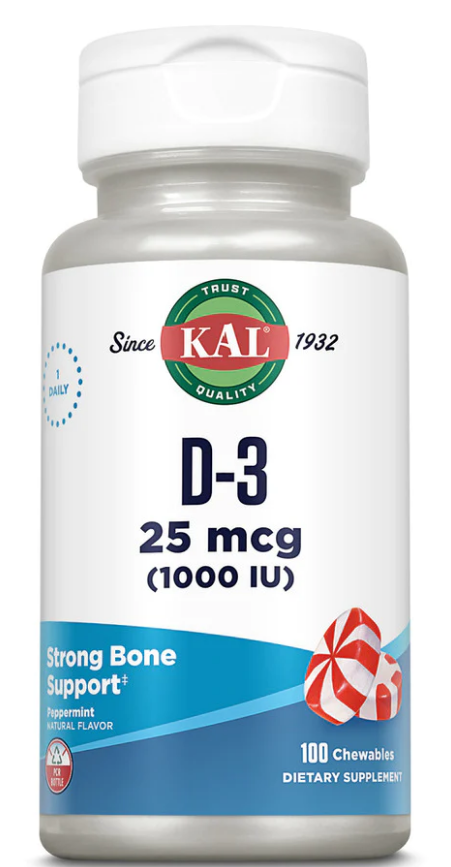 KAL D-3 1000 IU (Витамин D-3) .png KAL D-3 1000 IU (Витамин D-3) .png