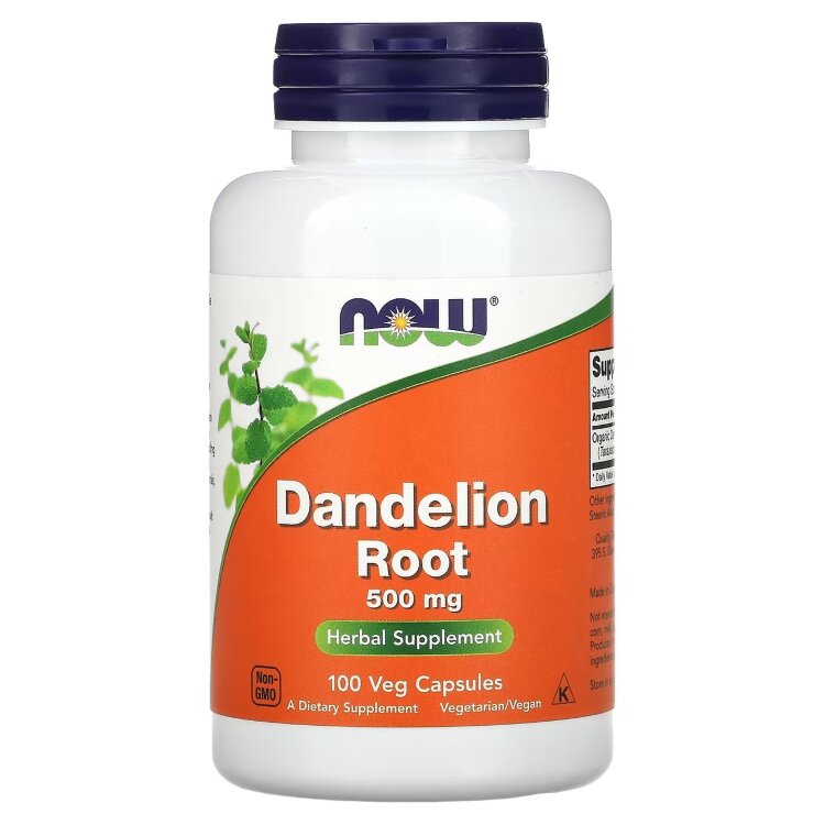 Now Foods Dandelion Root 500 мг.jpg Now Foods Dandelion Root 500 мг.jpg