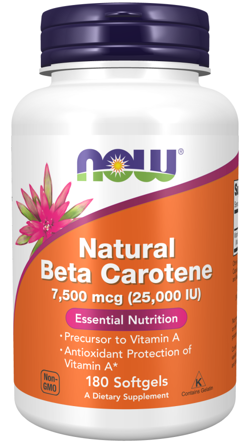 Natural Beta Carotene 7500 мкг от NOW.png Natural Beta Carotene 7500 мкг от NOW.png
