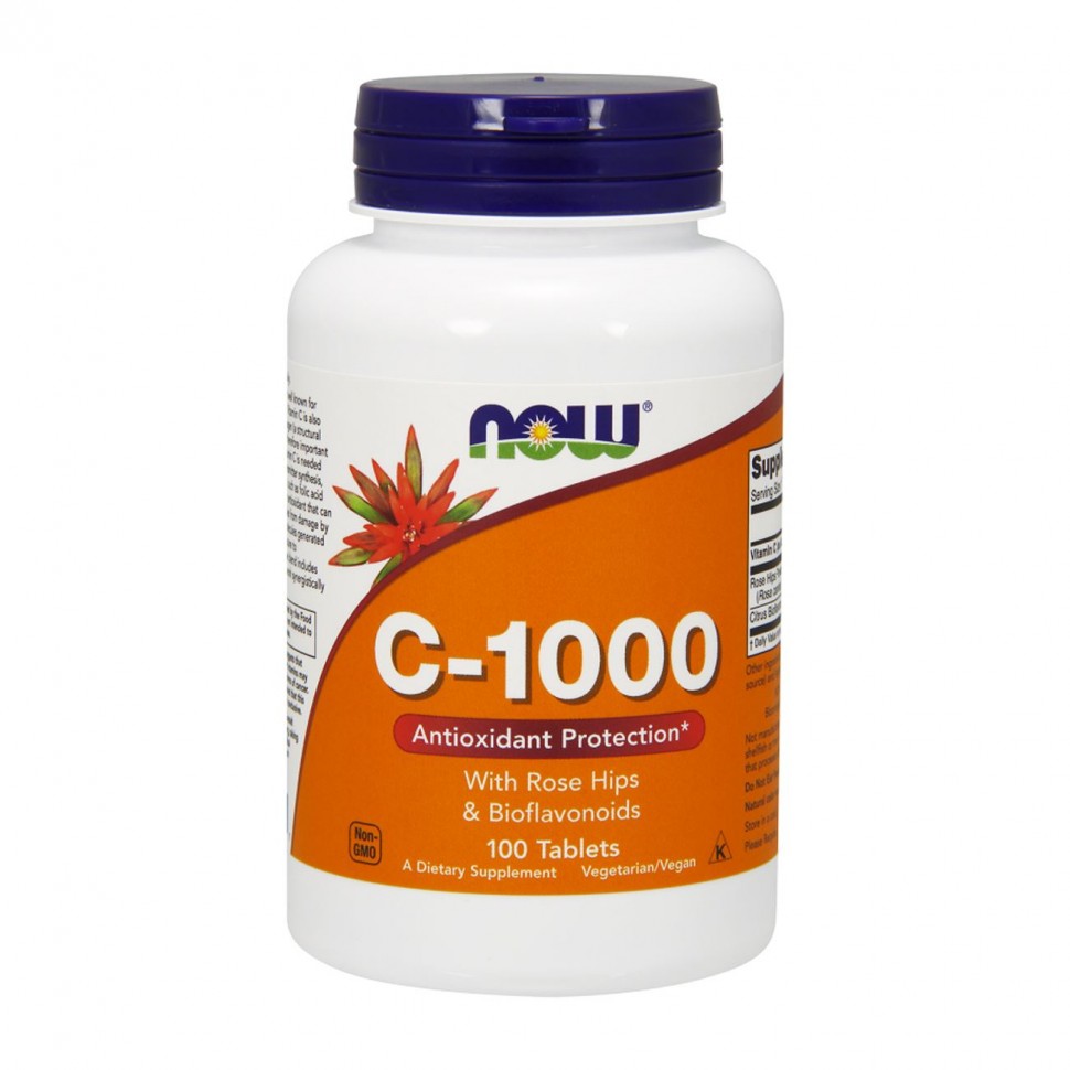 NOW C-1000 with Rose Hips Bioflavonoids NOW C-1000 with Rose Hips Bioflavonoids