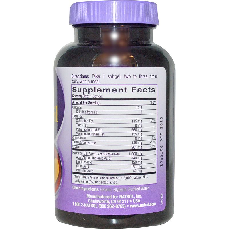 Natrol Flax Seed Oil 90 капсул.jpg